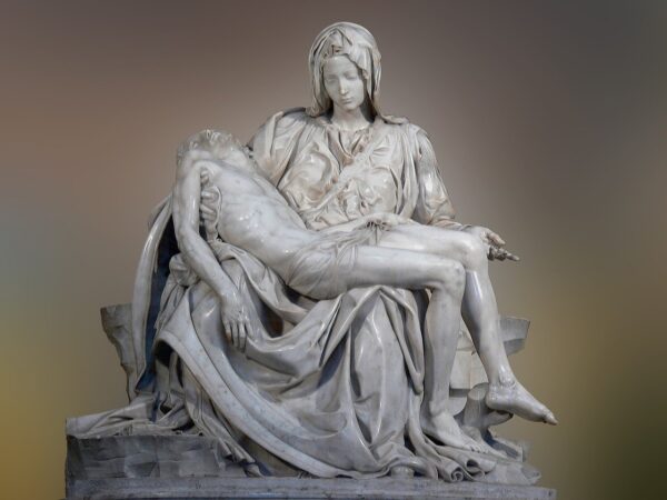 Jesus dead in Mary's arms - La Pieta