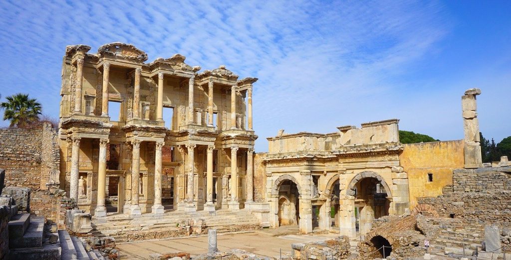 Ephesus ruins- wisdom from God