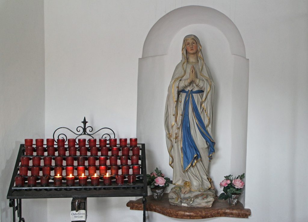 worshiping and venerating Mary